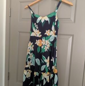 Floral dress size small